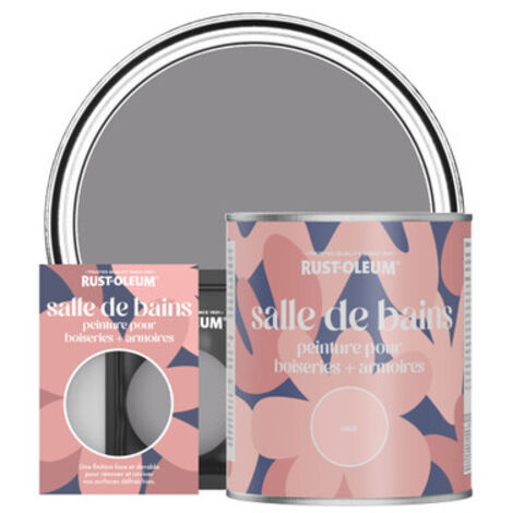 Peinture pour Boiseries & Armoires de Salle de Bains, Finition Mate - Iris (1/3)
