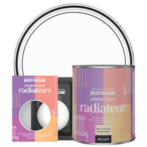 Peinture pour Radiateur, Finition Brillante - Pierre de Lune (1/3)