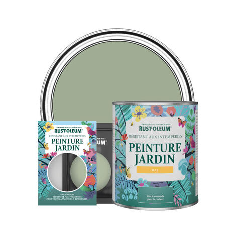 Peinture Jardin, Finition Mat - Vert Kaki (1/3)