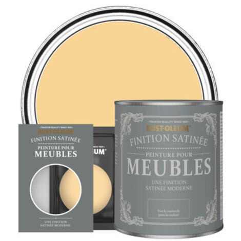 Peinture pour Meubles Finition Satinée - Moutarde (1/3)