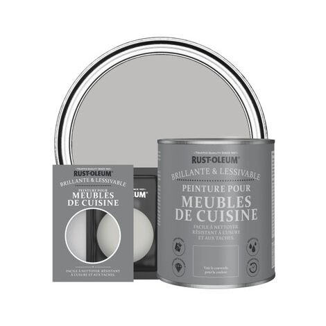 Peinture pour Meubles de Cuisine, Finition Brillante - Silex (1/3)