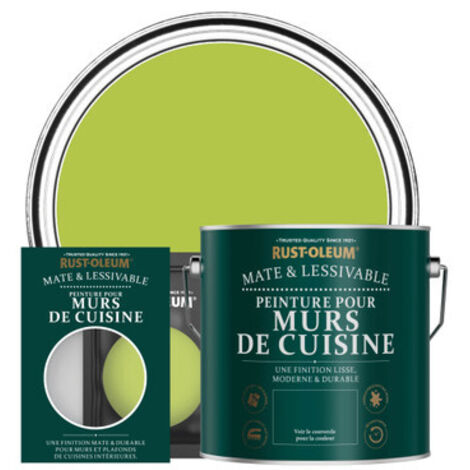 Peinture pour Murs de Cuisine, Finition Mate - Citron Vert (1/3)