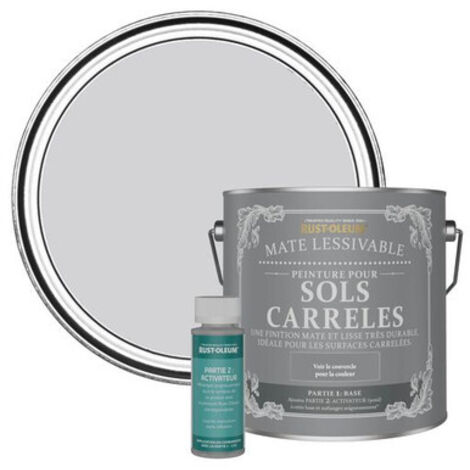 Peinture pour Sols Carrelés Mate Lessivable - Ombre Lilas (1/3)