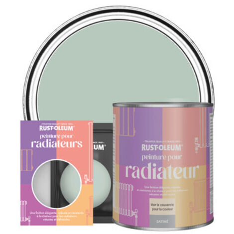 Peinture pour Radiateur, Finition Satinée - Vert d'Eau (1/3)
