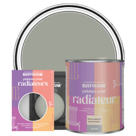 Peinture pour Radiateur, Finition Satinée - Feuille de Thé (1/3)