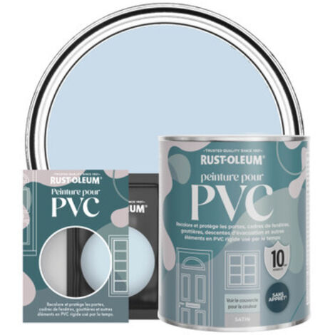 Peinture pour PVC, Finition Satinée - Ciel Bleu (1/3)