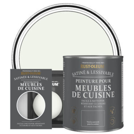 Peinture pour Meubles de Cuisine, Finition Satinée - Mousse de Lait (1/3)