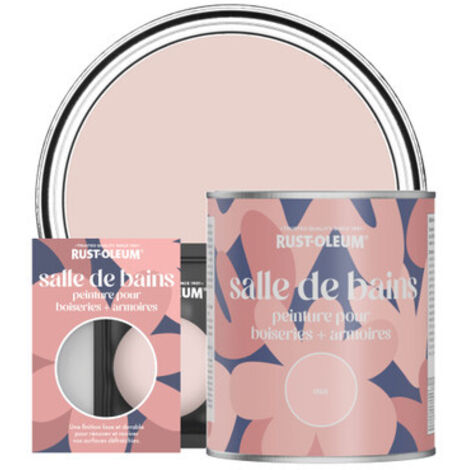 Peinture pour Boiseries & Armoires de Salle de Bains, Finition Mate - Champagne Rosé (1/3)