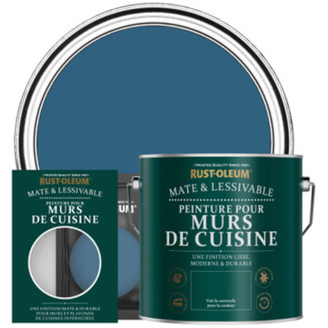 Peinture pour Murs de Cuisine, Finition Mate - Cobalt (1/3)