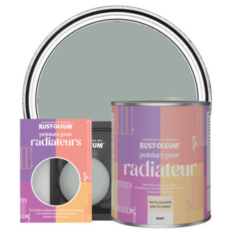 Peinture pour Radiateur, Finition Mate - Gris Urbain (1/3)