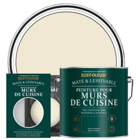Peinture pour Murs de Cuisine, Finition Mate - Calcaire (1/3)