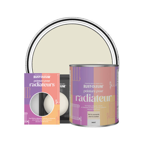 Peinture pour Radiateur, Finition Mate - Huître (1/3)