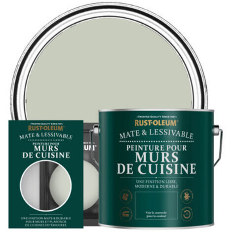 Peinture pour Murs de Cuisine, Finition Mate - Aloé Vera (1/3)