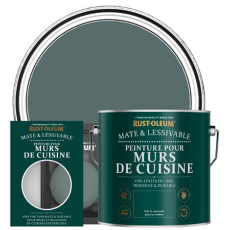 Peinture pour Murs de Cuisine, Finition Mate - Deep Sea (1/3)