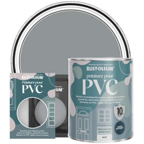 Peinture pour PVC, Finition Mate - Anthracite Moyen (1/3)