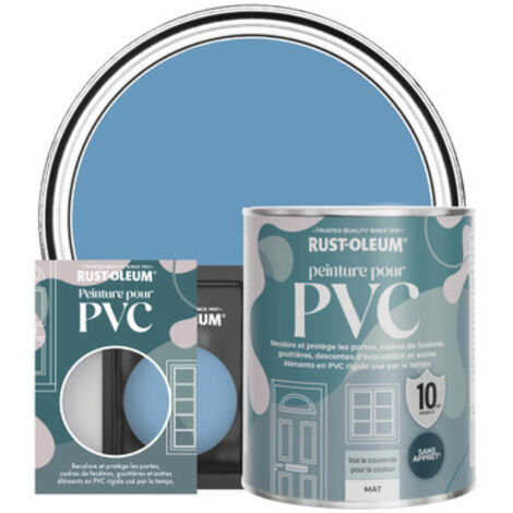 Peinture pour PVC, Finition Mate - Bleuet (1/3)