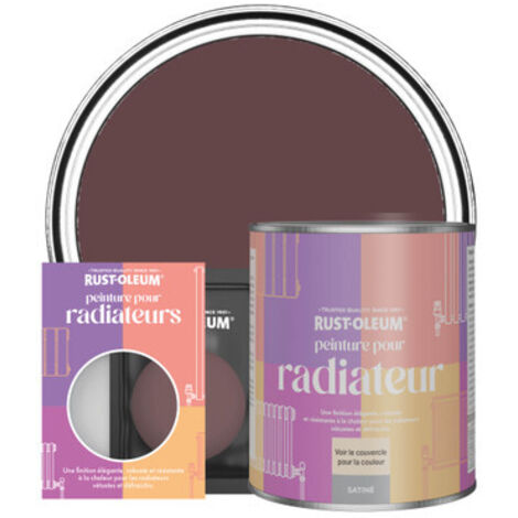 Peinture pour Radiateur, Finition Satinée - Mûre (1/3)