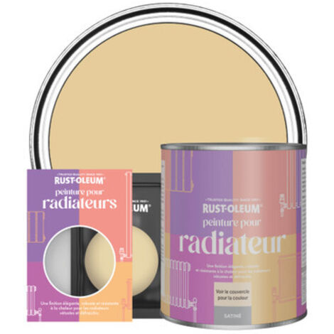 Peinture pour Radiateur, Finition Satinée - Tempête de Sable (1/3)