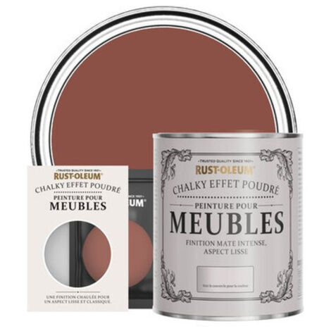 Peinture pour Meubles Chalky - Rouge Brique (1/3)
