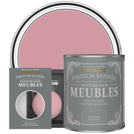 Peinture pour Meubles Finition Satinée - Rose Antique (1/3)