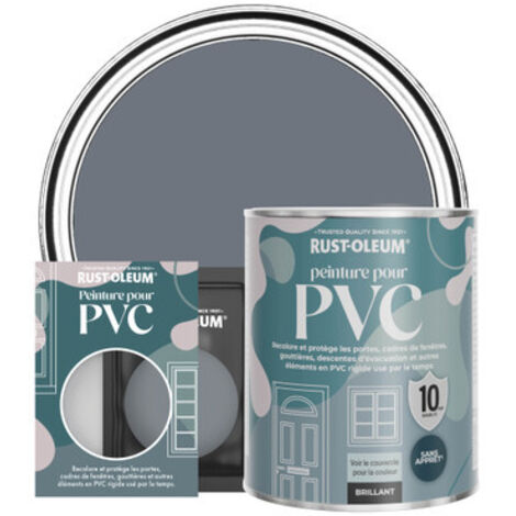 Peinture pour PVC, Finition Brillante - Gris Marine (1/3)