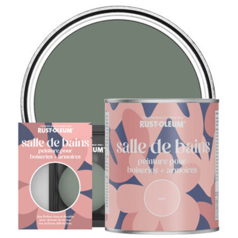 Peinture pour Boiseries & Armoires de Salle de Bains, Finition Mate - Sérénité (1/3)