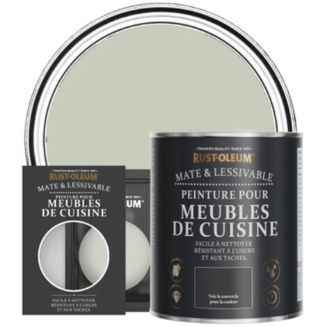 Peinture pour Meubles de Cuisine, Finition Mate - Aloé Vera (1/3)