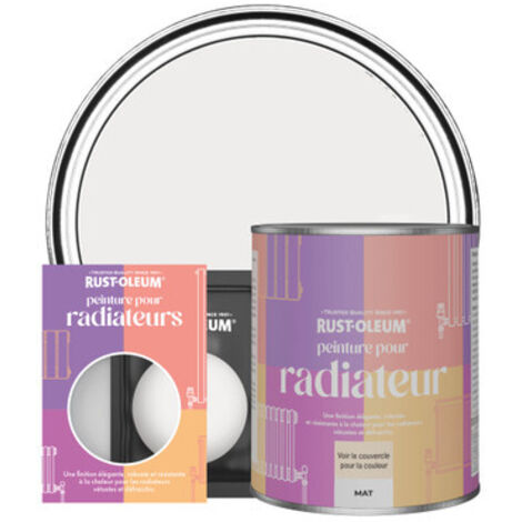 Peinture pour Radiateur, Finition Mate - Fleur (1/3)