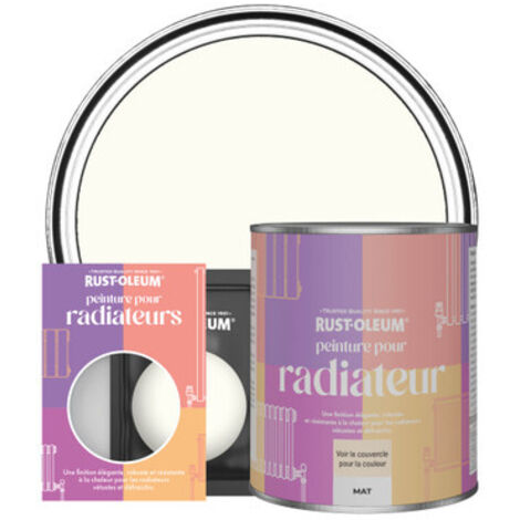 Peinture pour Radiateur, Finition Mate - Porcelaine (1/3)