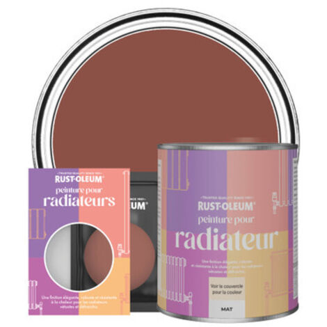 Peinture pour Radiateur, Finition Mate - Rouge Brique (1/3)