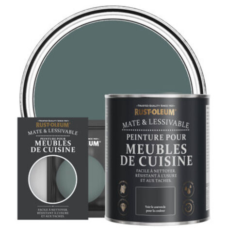 Peinture pour Meubles de Cuisine, Finition Mate - Deep Sea (1/3)