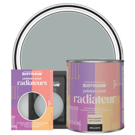 Peinture pour Radiateur, Finition Brillante - Gris Minéral (1/3)