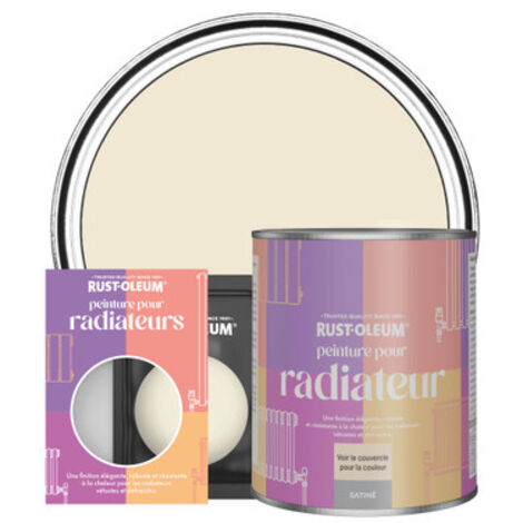 Peinture pour Radiateur, Finition Satinée - Calcaire (1/3)
