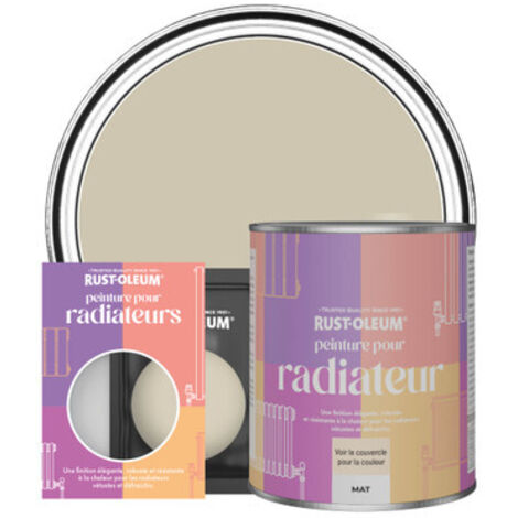 Peinture pour Radiateur, Finition Mate - Sauge Argentée (1/3)