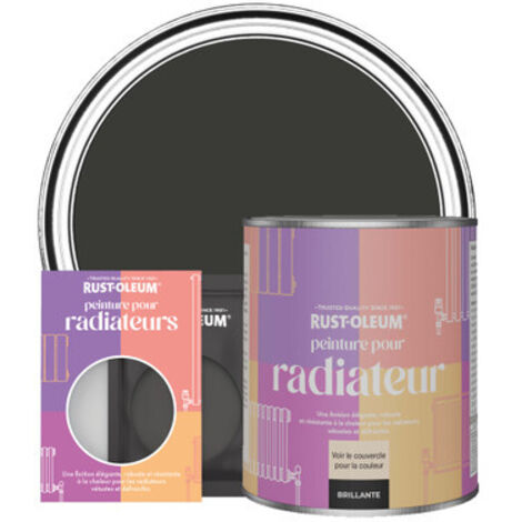 Peinture pour Radiateur, Finition Brillante - Magie Noire (1/3)