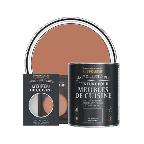 Peinture pour Meubles de Cuisine, Finition Mate - Sienne (1/3)