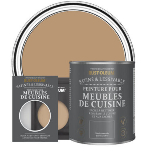 Peinture pour Meubles de Cuisine, Finition Satinée - Argile (1/3)