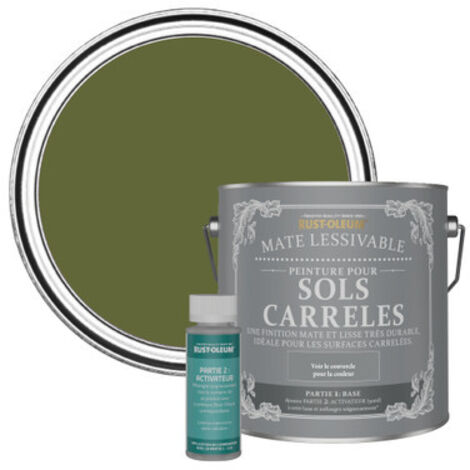 Peinture pour Sols Carrelés Mate Lessivable - Jasper (1/3)