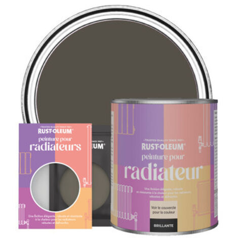 Peinture pour Radiateur, Finition Brillante - Brun Terre (1/3)