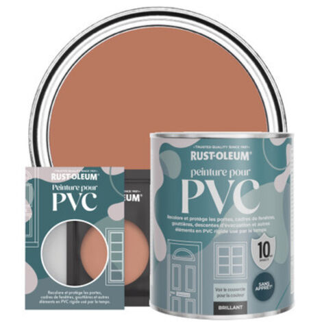 Peinture pour PVC, Finition Brillante - Sienne (1/3)