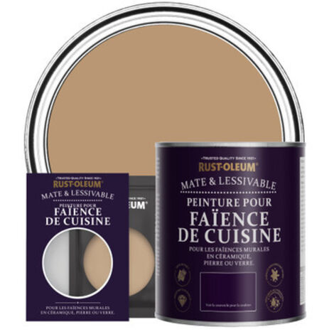 Peinture pour Faïence de Cuisine, Finition Mate - Argile (1/3)