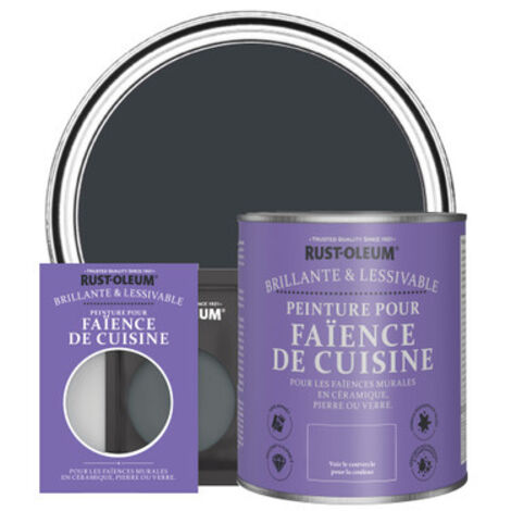Peinture pour Faïence de Cuisine, Finition Brillante - Anthracite (RAL 7016) (1/3)