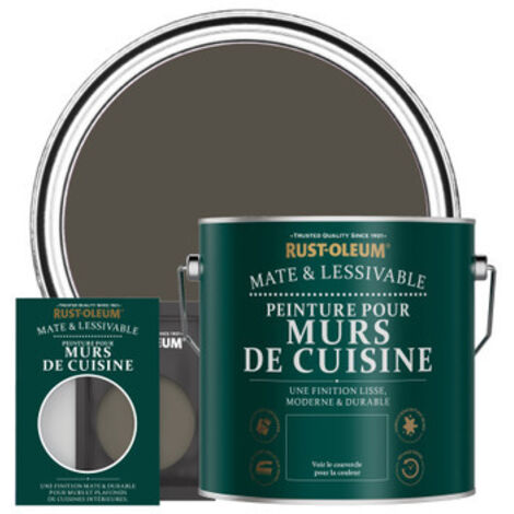 Peinture pour Murs de Cuisine, Finition Mate - Brun Terre (1/3)