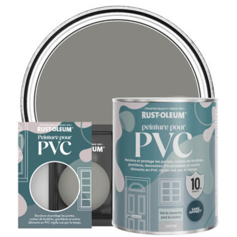 Peinture pour PVC, Finition Satinée - Béton (1/3)