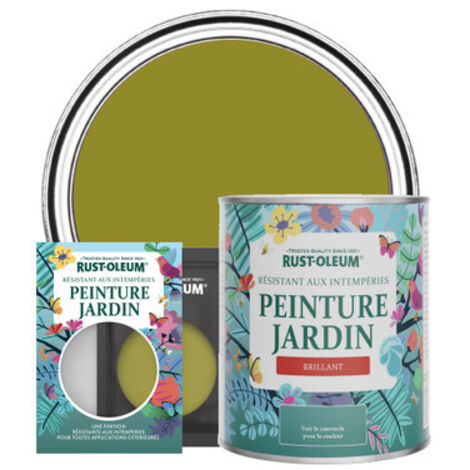 Peinture Jardin, Finition Brillante - Olive marinée (1/3)