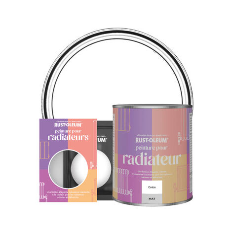 Peinture pour Radiateur, Finition Mate - Coton (1/3)