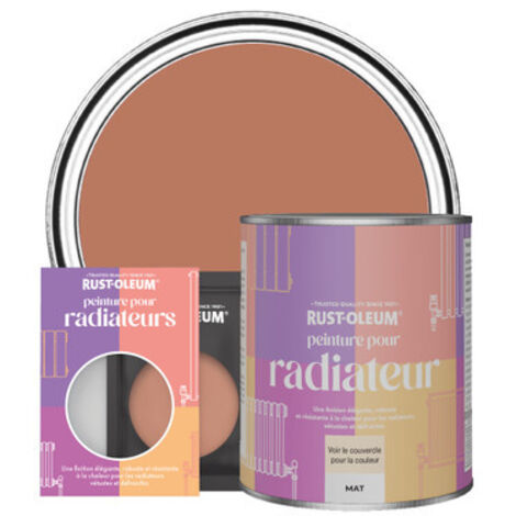 Peinture pour Radiateur, Finition Mate - Sienne (1/3)