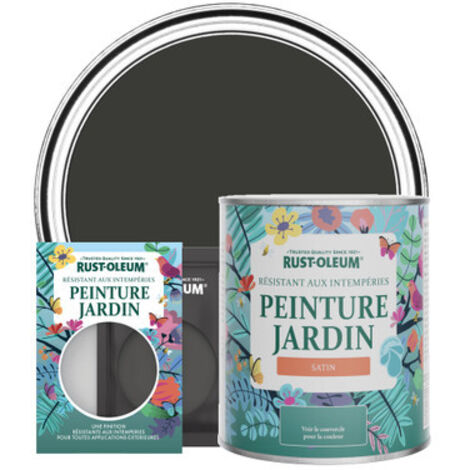 Peinture Jardin, Finition Satinée - Magie noire (1/3)