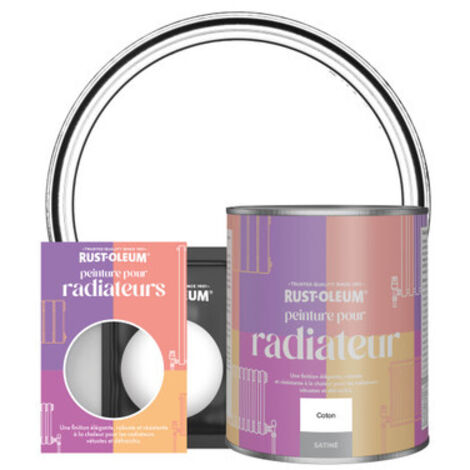 Peinture pour Radiateur, Finition Satinée - Coton (1/3)