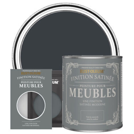 Peinture pour Meubles Finition Satinée - Anthracite (Ral 7016) (1/3)